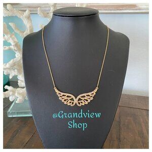 Stella and Dot Bellissimo Angelo Angel Wings Necklace